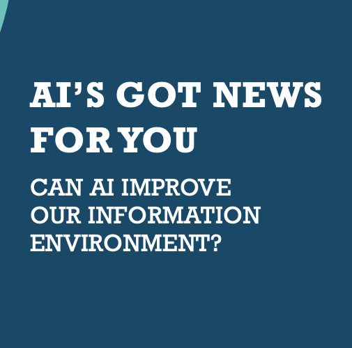 Could AI be a ‘force for good’ in local news?